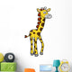 Cute Little Baby Giraffe Wall Decal