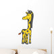 Cute Little Baby Giraffe Wall Decal