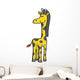 Cute Little Baby Giraffe Wall Decal