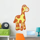 Little Long-legged Giraffe Wall Decal