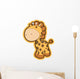 Chunky Cute Baby Giraffe Wall Decal