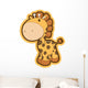 Chunky Cute Baby Giraffe Wall Decal