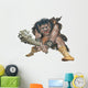 Troll Swinging Club Wall Decal