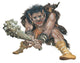 Troll Swinging Club Wall Decal