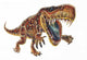 Gracilisuchus Growling Wall Decal