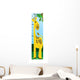 Giraffe Growth Chart Wall Decal