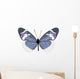 Blue and White Butterfly Wall Decal