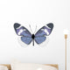 Blue and White Butterfly Wall Decal