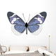 Blue and White Butterfly Wall Decal