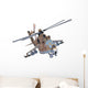 Military Camouflage Helicopter Side Wall Decal