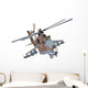 Military Camouflage Helicopter Side Wall Decal