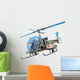 Bubble Top Helicopter Wall Decal