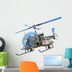 Bubble Top Helicopter Wall Decal