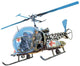 Bubble Top Helicopter Wall Decal