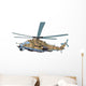 Military Camouflage Helicopter Wall Decal