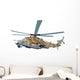 Military Camouflage Helicopter Wall Decal