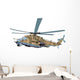Military Camouflage Helicopter Wall Decal