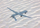Mq-1 Predator Flies over Wall Decal Design 1