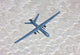 Mq-9 Reaper Flies Training Wall Decal Design 1