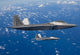 Two F-22 Raptors Fly Wall Decal Design 2