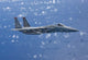 F-15 Eagle Flies over Wall Decal Design 2