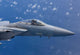 F-15 Eagle Flies over Wall Decal Design 1