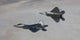 Two F-22 Raptors Training Wall Decal Design 2