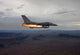 F-16 Fighting Falcon Fires Wall Decal Design 2