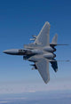 F-15 Eagle Conducts Air-to-air Wall Decal