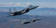 Two F-15 Eagles Conduct Wall Decal Design 1