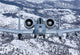 A-10c Thunderbolt Flies over Wall Decal Design 3