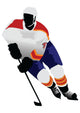 Skating Player Hockey Silhouette Wall Decal