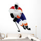Skating Player Hockey Silhouette Wall Decal