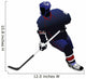 Receiving Player Hockey Silhouette Wall Decal