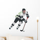 Skating Silhouette Hockey Wall Decal