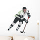 Skating Silhouette Hockey Wall Decal
