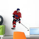 Hockey Player Wall Decal