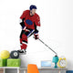 Hockey Player Wall Decal