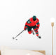 Playing Hockey Wall Decal