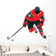 Playing Hockey Wall Decal