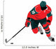 Playing Hockey Wall Decal