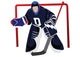Playing Hockey Goalie Wall Decal