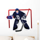 Playing Hockey Goalie Wall Decal