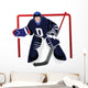 Playing Hockey Goalie Wall Decal