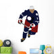 Sports Charging Hockey Wall Decal