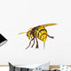 Hornet Stinging Wall Decal
