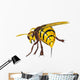Hornet Stinging Wall Decal