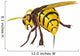 Hornet Stinging Wall Decal