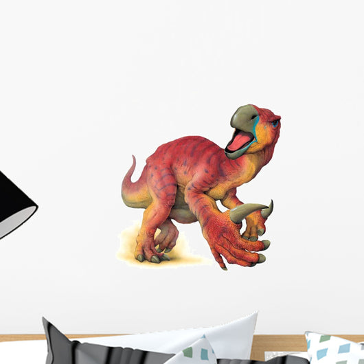 Iguanadon is excited. Wall Decal