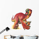Iguanadon is excited. Wall Decal